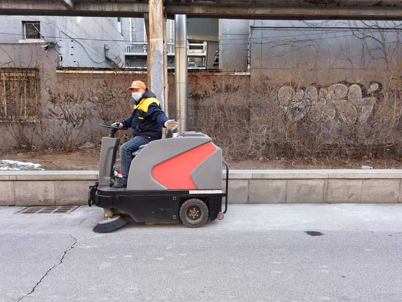 北京798藝術區使用揚子掃地機后，持續采購！